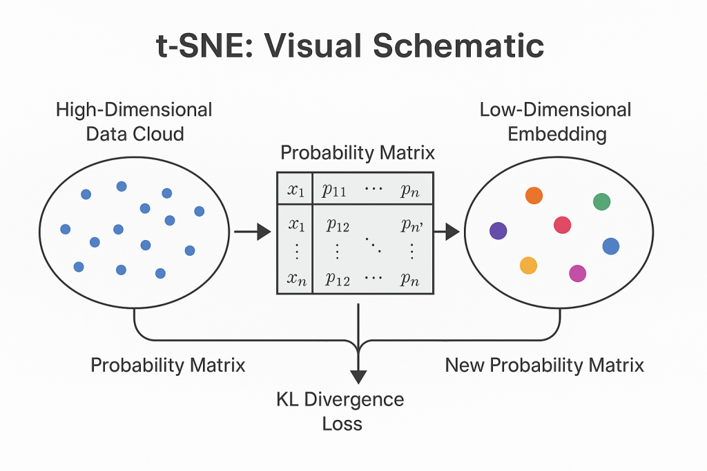 t-SNE-Visual Schematic